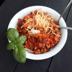 Vegane Glutenfreie Tofu Bolognese Pasta Sosse Ohne Fleisch Rezept 5 1