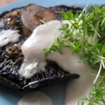 Vegan Glutenfrei Gebackene Pilze Mit Cashew Creme 1