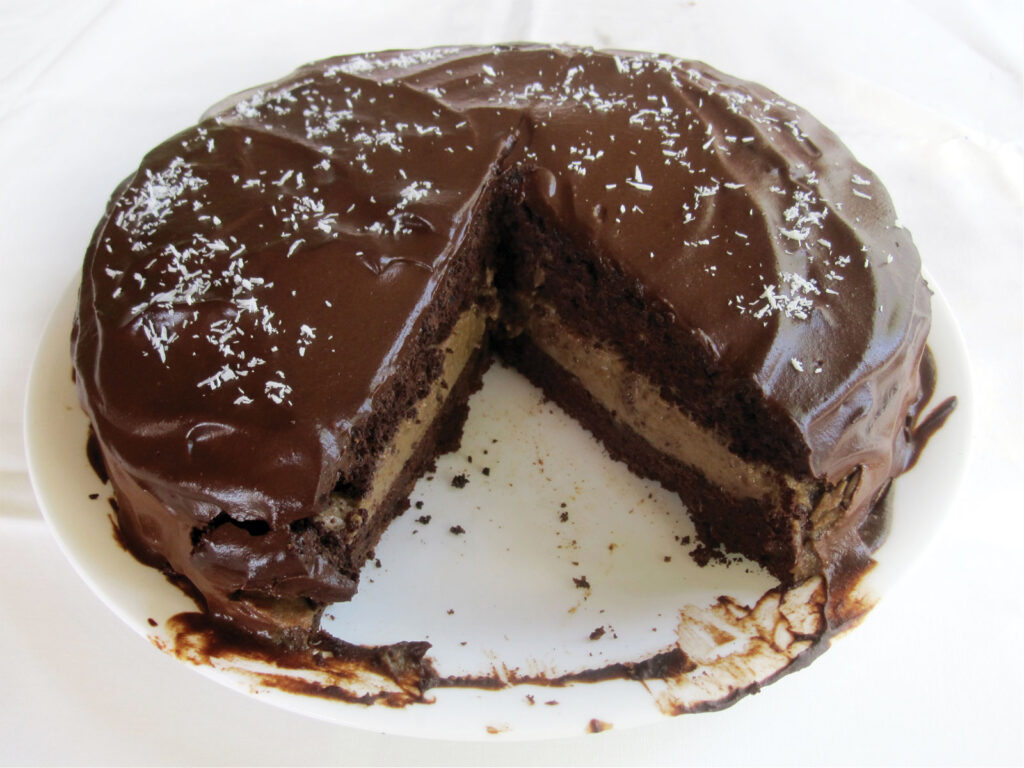 Vegan Gluten free Chocolate Coffee Cake Recipe 3