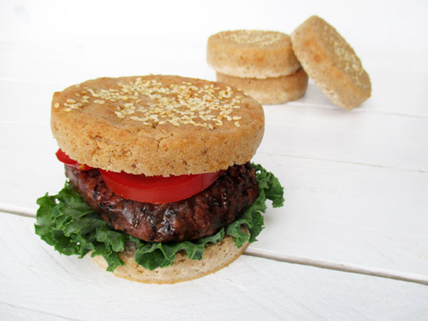Vegan Gluten-free Burger Buns Recipe