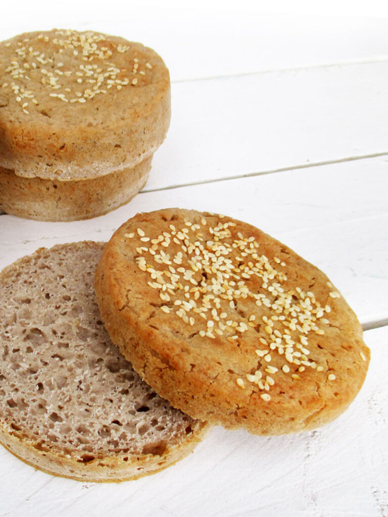 Vegan Gluten free Burger Buns Recipe 2