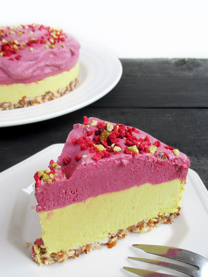 Lemon Raspberry Cake Gluten-free