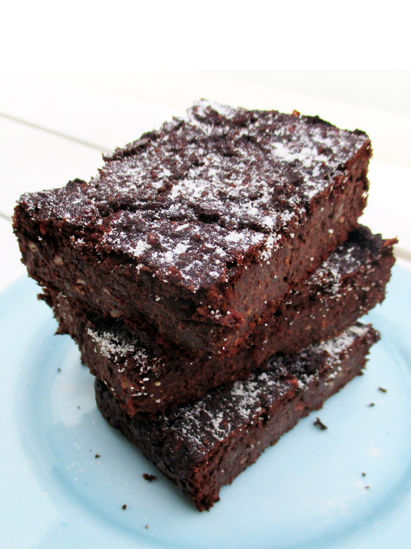 Vegan Gluten free Oil free Chocolate Brownie Recipe 1