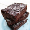 Vegane Glutenfreie Schoko Protein Brownies Ohne Oel Rezept 1 1