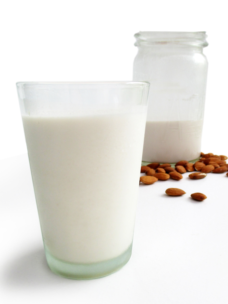 Nussmilch ist frei von Laktose und Gluten