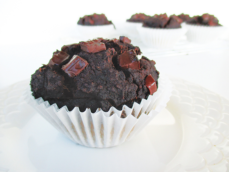 Vegan Chocolate Muffins Without Milk