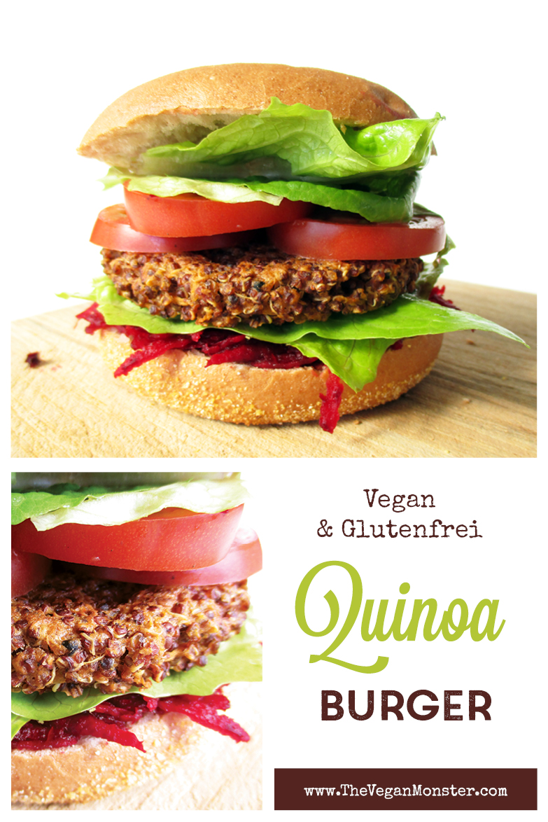 Vegane Glutenfreie Quinoa Bratlinge Burger Rezept P2 1