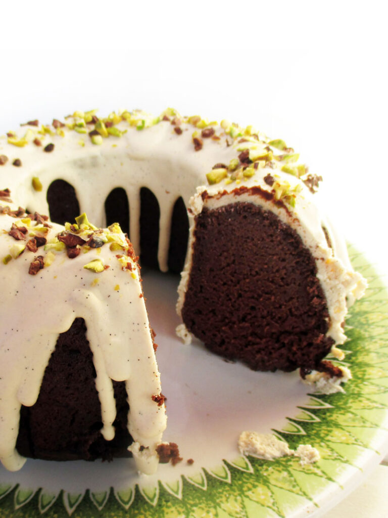 Vegan Gluten-free Nut Milk  Pulp Chocolate Cake Recipe