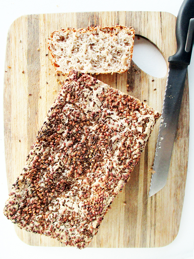 Vegan Gluten free Crispy Buckwheat Bread Recipe 3