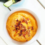 Super Easy, Raw, Creamy Salsa Dip (Vegan, Gluten-free) 9 Veganer Glutenfreier Cremiger Rohkost Salsa Dip Rezept 2 1