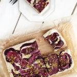 No-Bake Berry Vanilla Slices (Vegan, Gluten-free) 12 Vegane Glutenfreie Nix Backen Beeren Vanille Kuchen Schnitte Fruchtgesuesst Rezept 4 1