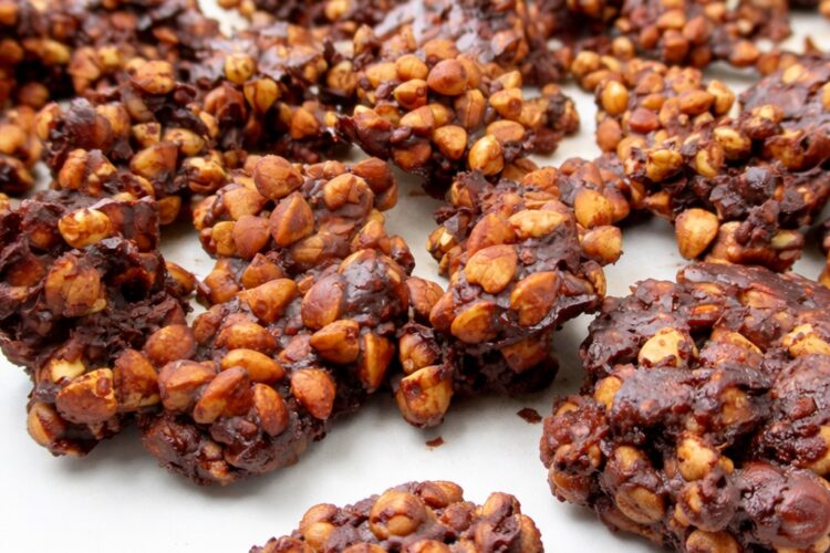 veganes glutenfreies buchweizen schoko knusper muesli