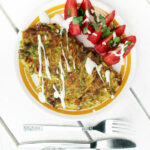 Vegane Glutenfreie Zucchini Basilikum Tomate Bratlinge Rezept 1 1