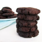 Flour-Less 6 Ingredient Dark Chocolate Cookies (Vegan, Gluten-free, Grain-free, No Added Oil) 7 09 1