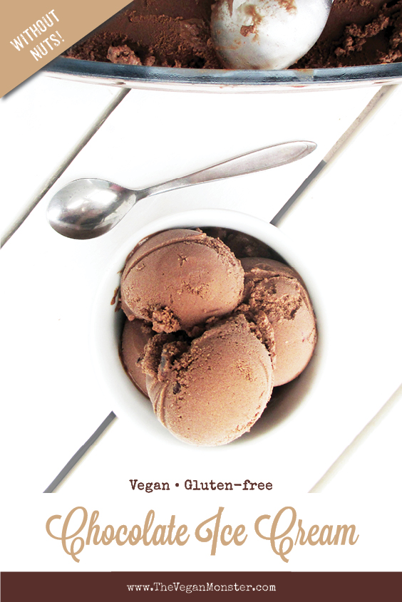 Vegan Gluten free Dairy free Nut free Fruit Sweetened Chocolate Ice Cream Recipe P2