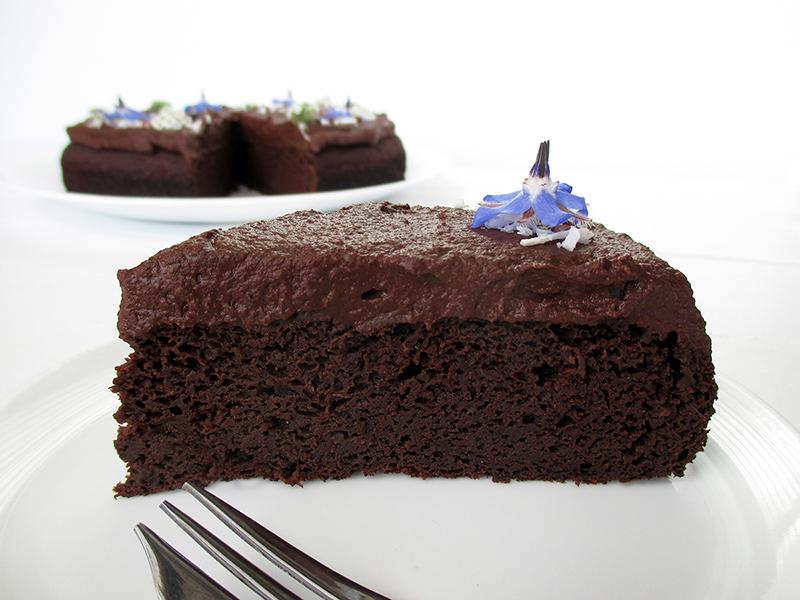 Vegan Gluten fre Dairy free Egg free Chocolate Cake Without Refined Sugar Without Oil Recipe 3