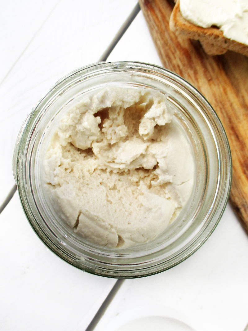 Vegan Gluten free Dairy free Soy free Cultured Cashew Cream Cheese Recipe 2