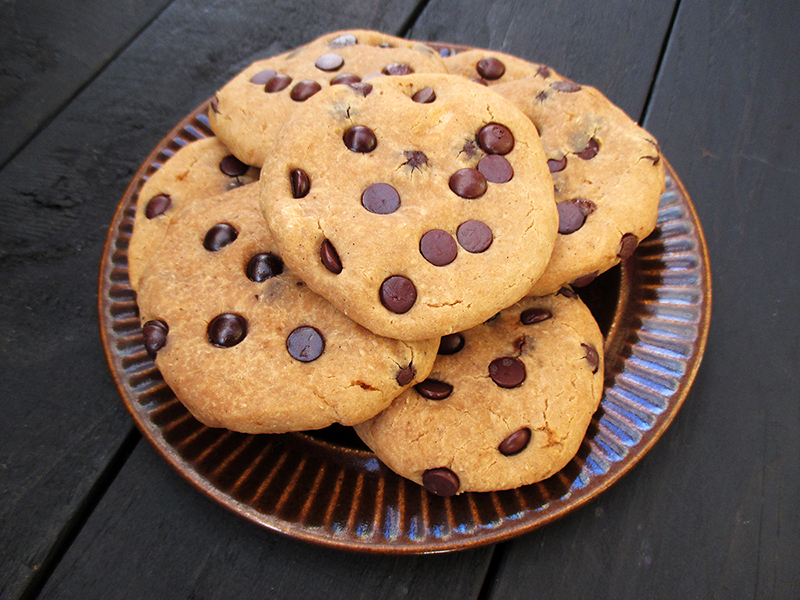 Vegane Glutenfreie Vanille Schokoladen Cookies Kekse Rezept 2