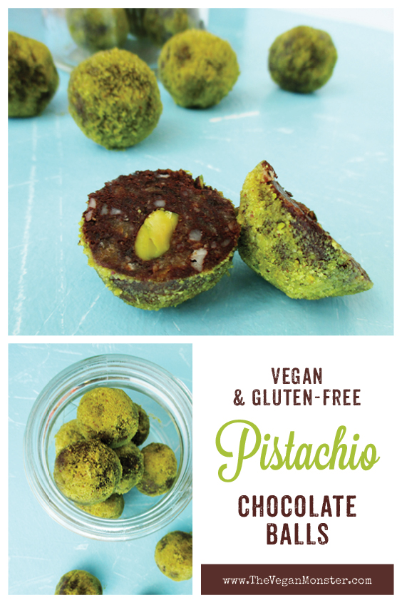Vegan Gluten free Macadamia Pistachio Chocolate Blissballs No Refined Sugar Recipe P2