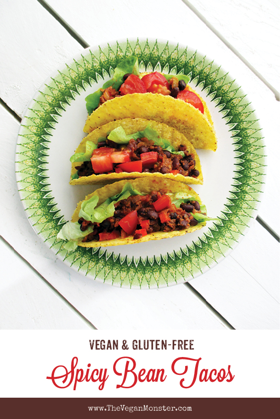 Vegan Gluten free Spicy Bean Taco Filling Recipe P1