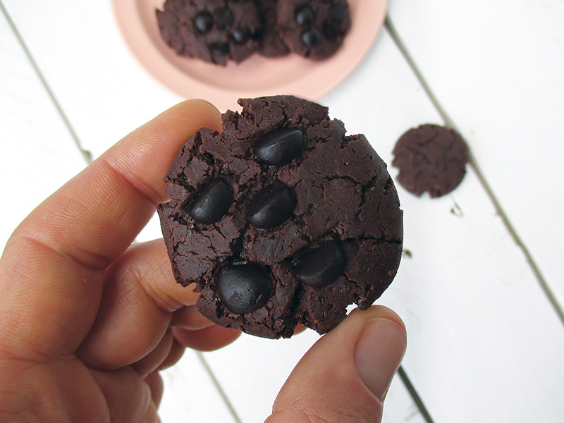 Vegane Glutenfreie Dreifach Schokoladen Cookie Rezept 1