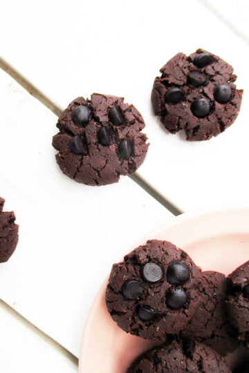 Vegane Glutenfreie Dreifach Schokoladen Cookie Rezept 3 1