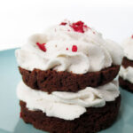 Vegane Glutenfreie Mini Schokokuchen Mit Kokos Creme Rezept