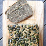 Kürbiskern Brot (Vegan, Glutenfrei) 7 Veganes Glutenfreies Kuerbiskern Brot Rezept Ohne Milch 2 1