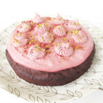 03 Veganer Glutenfreier Pink Chai Schokoladen Kuchen Rezept 1