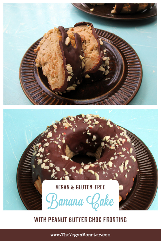 Vegan and Gluten-Free Banana Cake