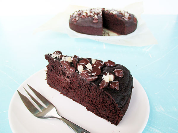 Vegan Gluten-free Macadamia Chocolate Cake Recipe