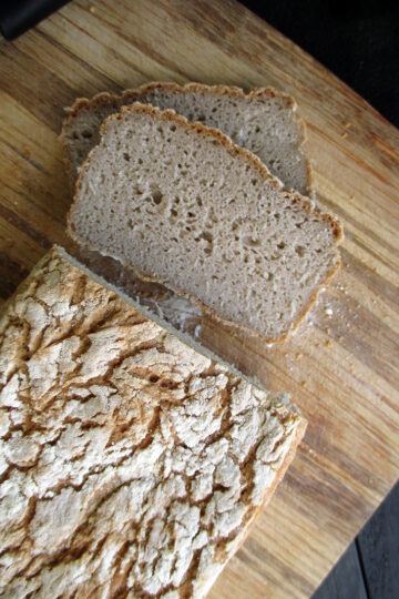 Veganes Glutenfreies Super Einfaches Buchweizen Brot Rezept 2 1 1