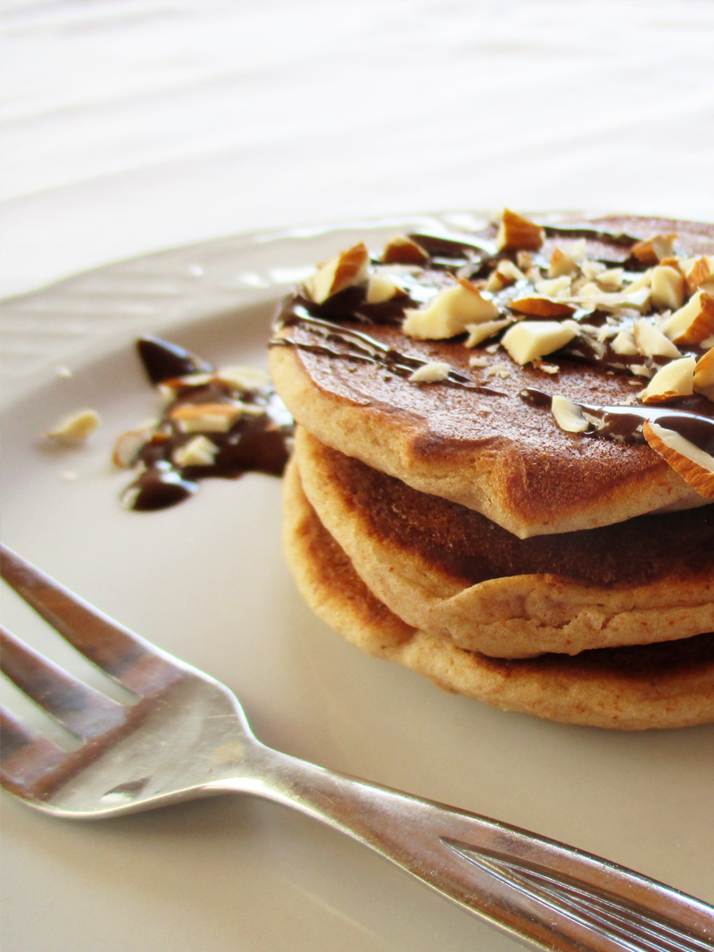 Vegan Gluten free Mini Almond Pancakes Recipe 05