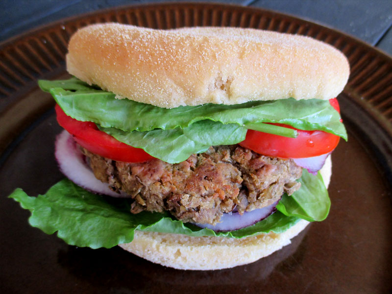 Vegan Glutenfree Lentil Burger Recipe