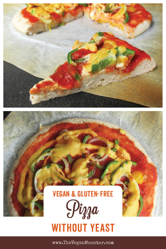 Vegan Glutenfree Pizza Without Yeast Recipe P