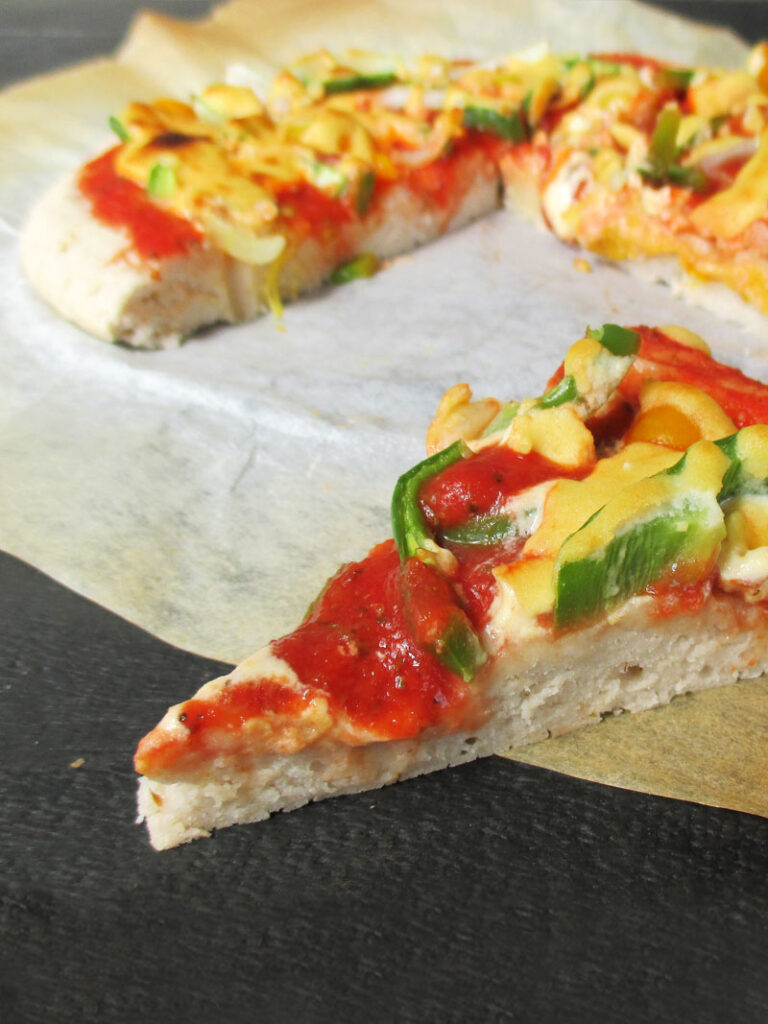 Vegan Glutenfree Pizza Without Yeast Recipe