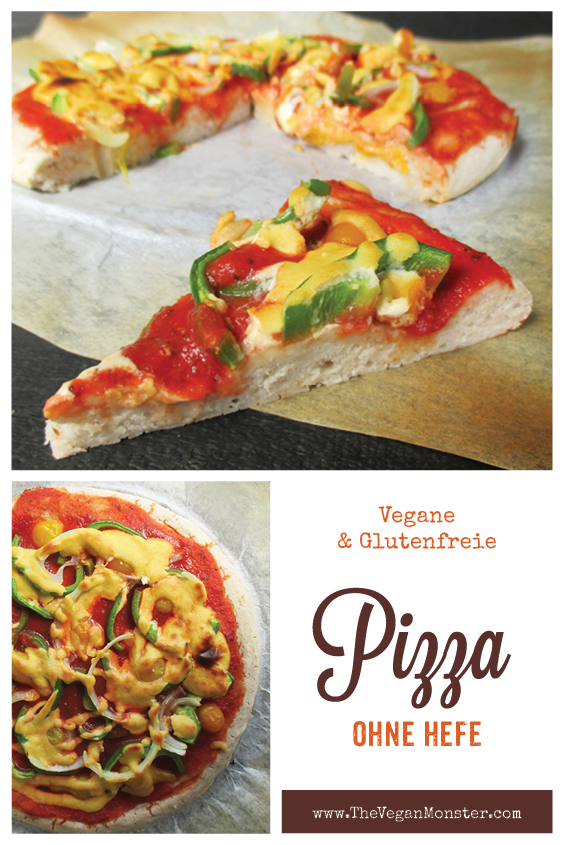 Vegane Glutenfreie Pizza Ohne Hefe Laktosefrei Ohne Soja Rezept