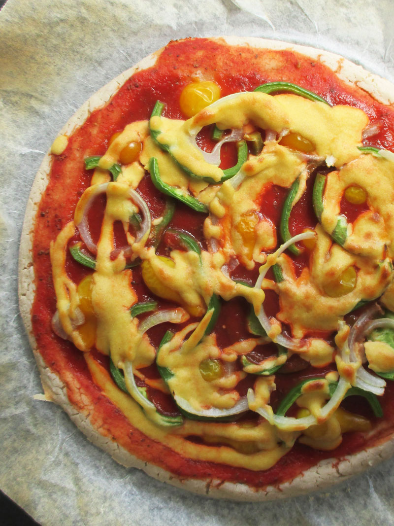 Vegane Glutenfreie Pizza Ohne Hefe | The Vegan Monster