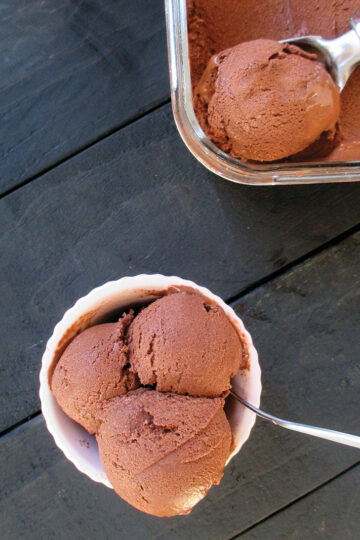 Vegane Glutenfreie Erdmandel Schokoladen Eiscreme Ohne Kristallzucker Ohne Soja Rezept 4 1