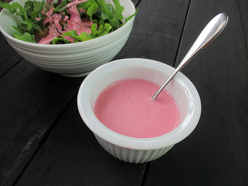 Veganes Glutenfreies Pinkes Ranch Salat Dressing Ohne Oel Rezept