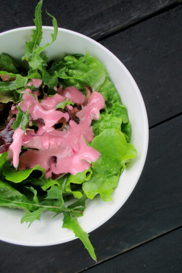 Veganes Glutenfreies Pinkes Ranch Salat Dressing Ohne Oel Rezept 4 1