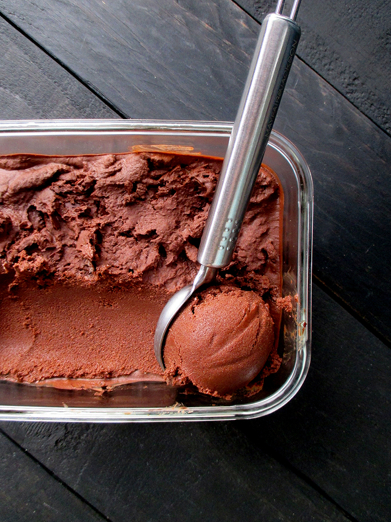 Vegan Gluten free Dairy free Avocado Chocolate Ice Cream Recipe Without Refined Sugar 5