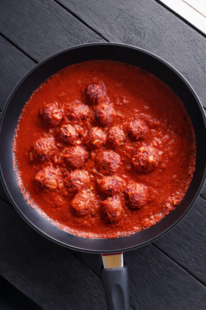 Rezeptbild für vegane glutenfreie Buchweizen und Rote Bete Fleischbällchen ohne Soja