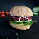 Beetroot Burger Vegan Gluten free Recipe 1