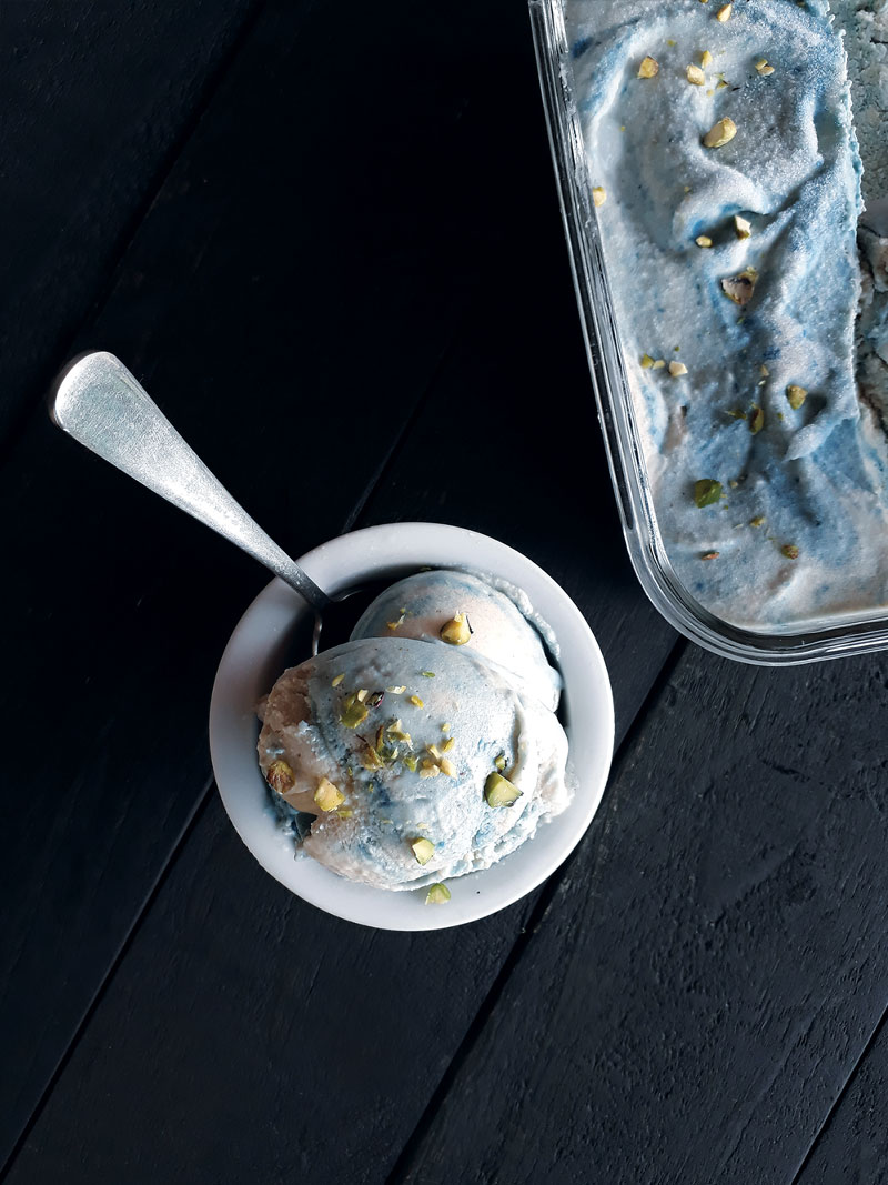 Vegan Blue Ice Cream Recipe 2