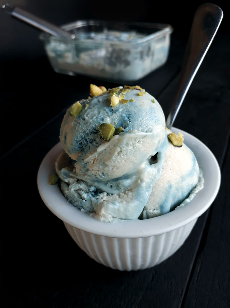Vegan Blue Ice Cream Recipe