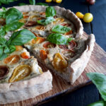 Basilikum Tomaten Tarte Vegan Glutenfrei Rezept