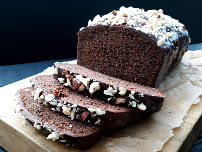 Hazelnut Chocolate Loaf Recipe Vegan Gluten-free