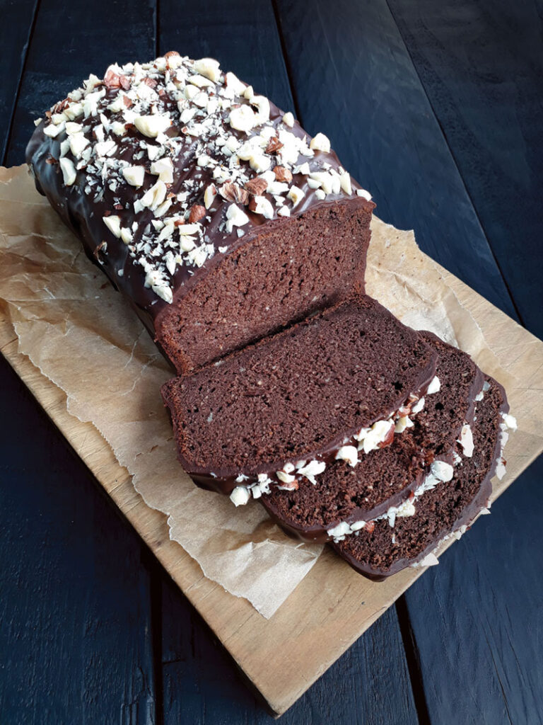 Hazelnut Chocolate Loaf Vegan Gluten-free