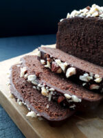 Hazelnut Chocolate Loaf (Vegan, Gluten-free, Oil-free)